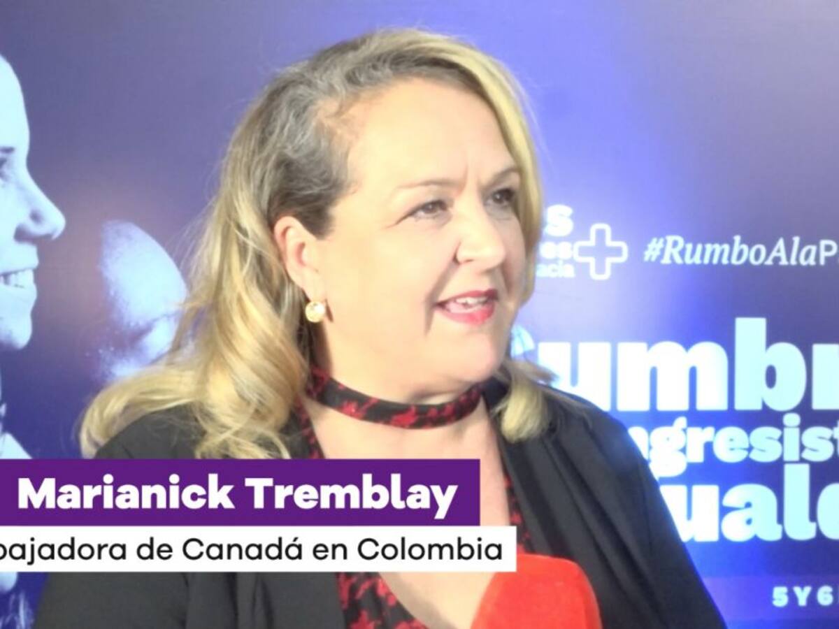 “Más mujeres en la política”: Embajadora canadiense