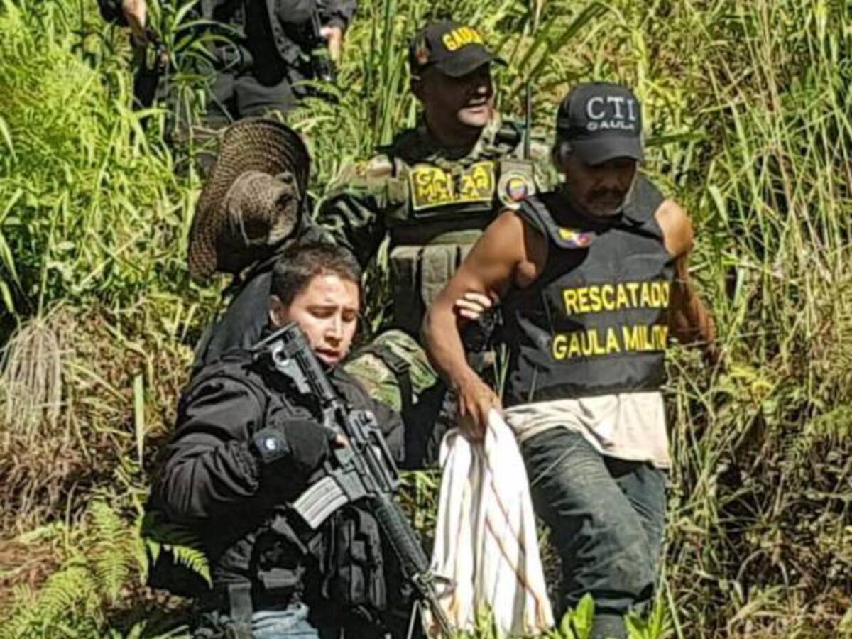 Ejército rescató a un ciudadano secuestrado hace un mes por las Farc