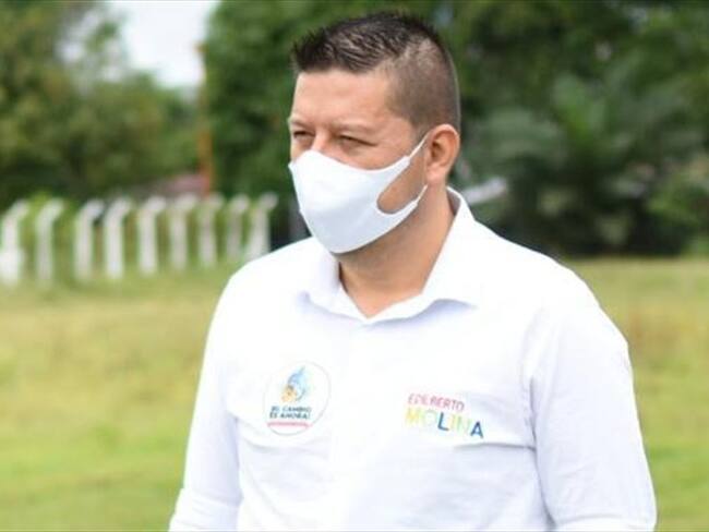 Amenazas contra el alcalde de Cartagena del Chairá. Foto: Cortesía Edilberto Molina