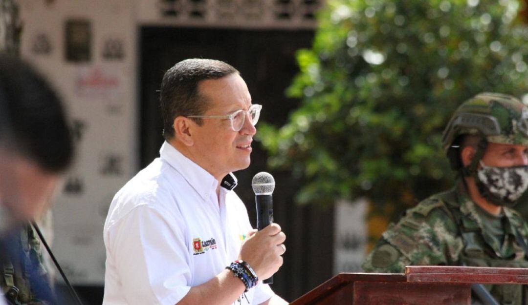 Juan Carlos Castaño, alcalde de Mariquita. 
