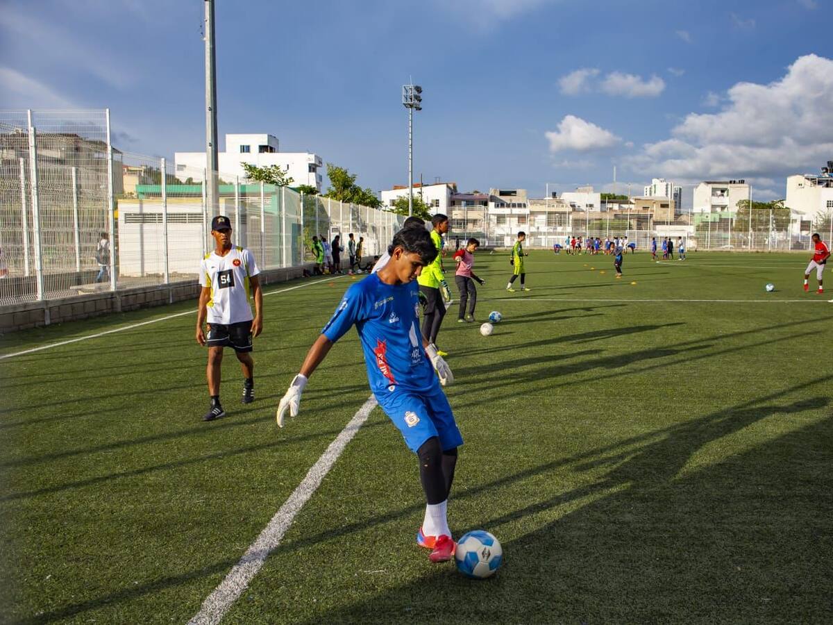 Iderbol realizará intervención en la cancha de Alameda La Victoria en Cartagena