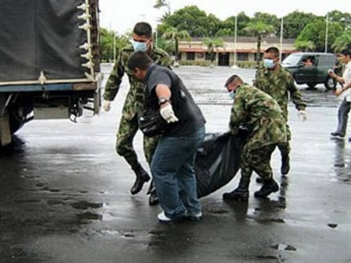 Identificados guerrilleros muertos en San Vicente del Caguán