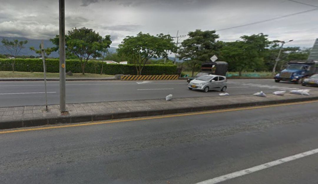 Ingreso a la Ciudadela Comfenalco 