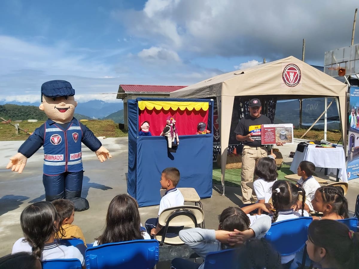 Conozca el mensaje de Rodolfo, Nata desmina y María Jesús a niños de Caldas