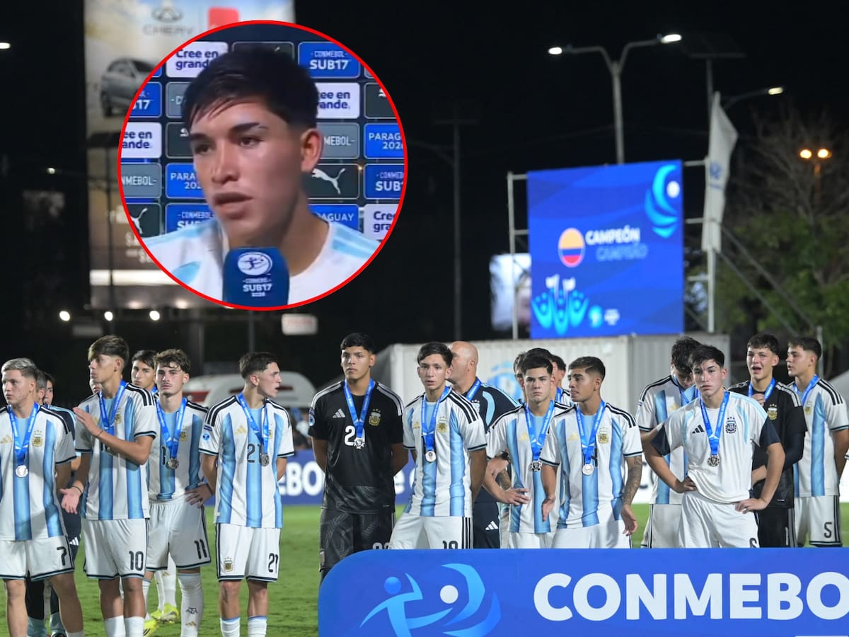Prensa internacional rechaza palabras de jugador de Argentina Sub-17 contra Colombia: “exabrupto”