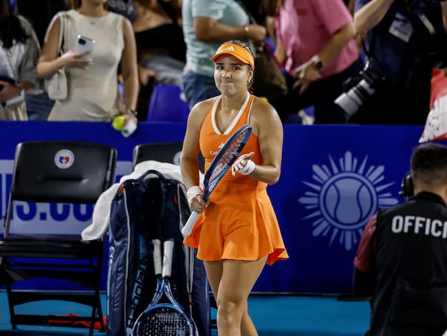 Camila Osorio durante su participación en el torneo de Filipinas. (Photo by Mark Fredesjed Cristino/Getty Images)