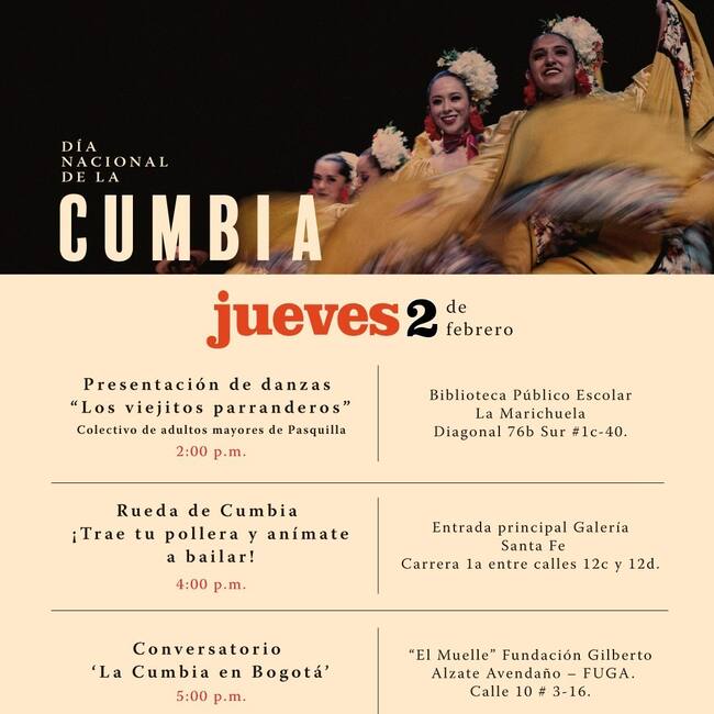 Actividades en Bogotá// Secretaría de Cultura, Recreación y Deporte