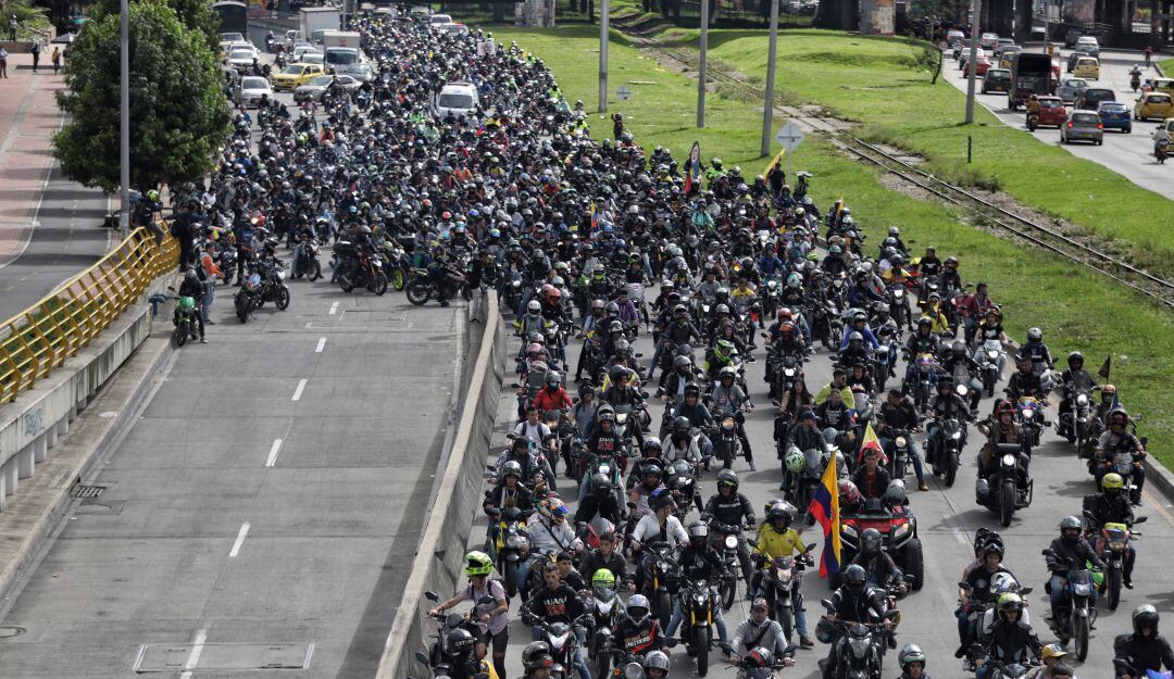 Motos en Colombia. 