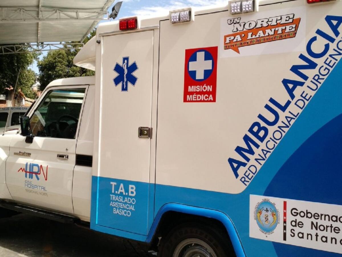 Gobernación aportará recursos para llegada de ambulancias a Cúcuta