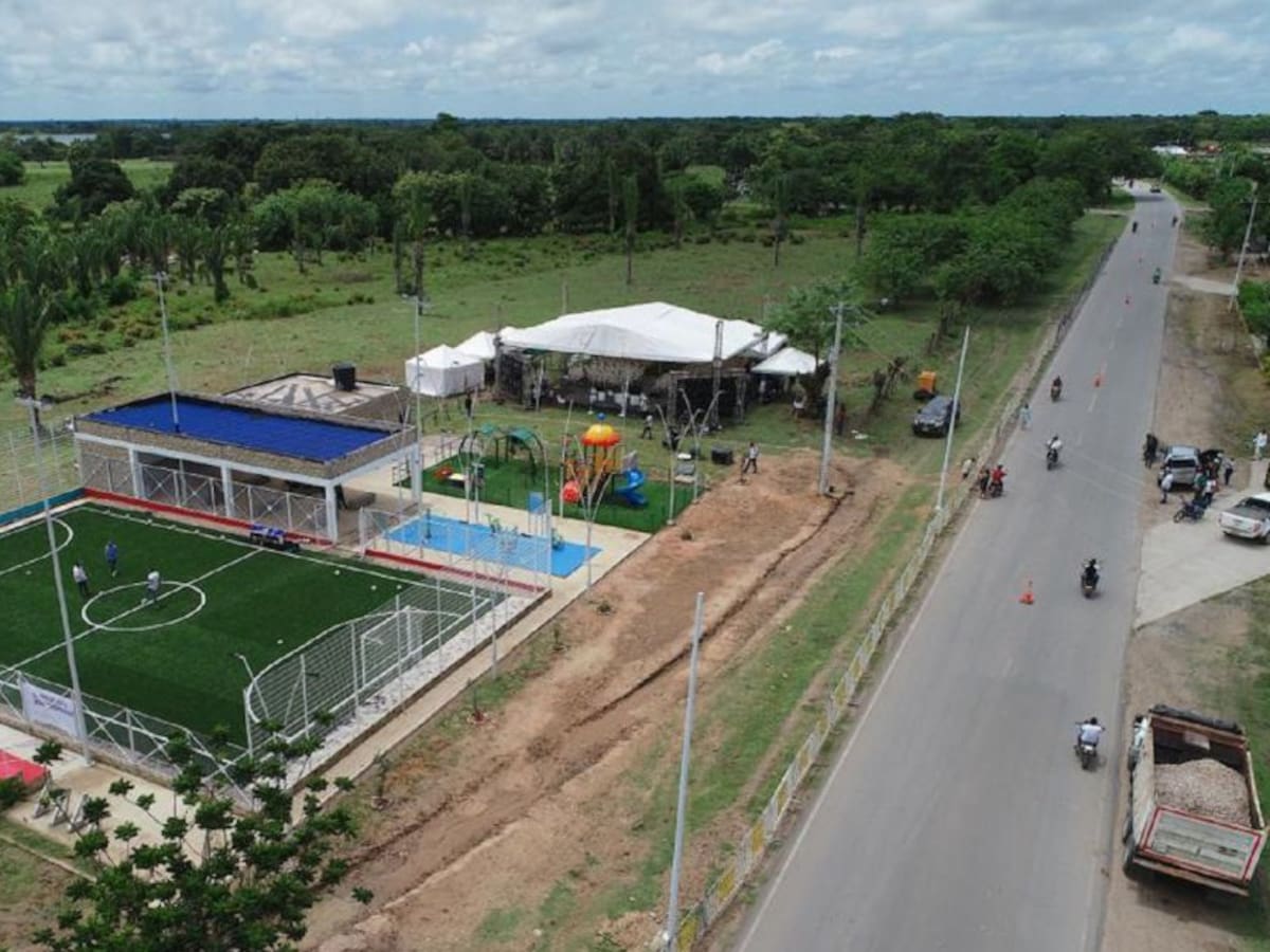 En Cicuco, 13 mil habitantes se beneficiarán de nuevo escenario deportivo