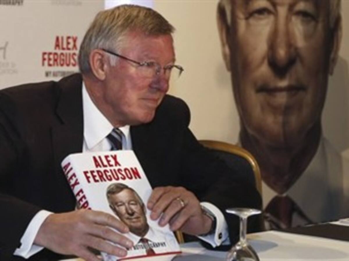 Autobiografía de Alex Ferguson bate récord de ventas