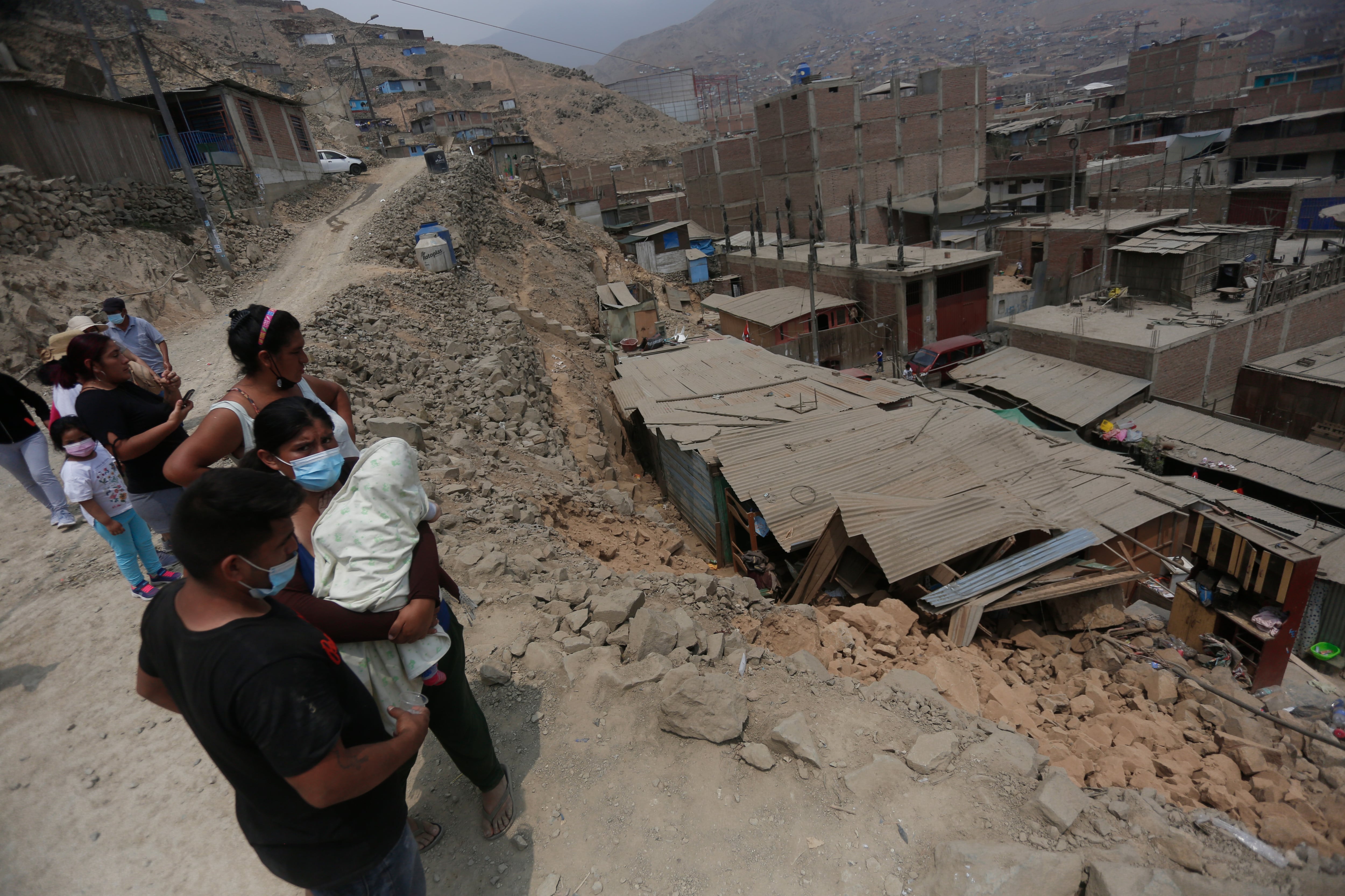 La principal afectación del sismo se concentra en la infraestructura del sur del país, las autoridades no han reportado víctimas entre los daños. 
(Foto:    Gian Masko/picture alliance via Getty Images)