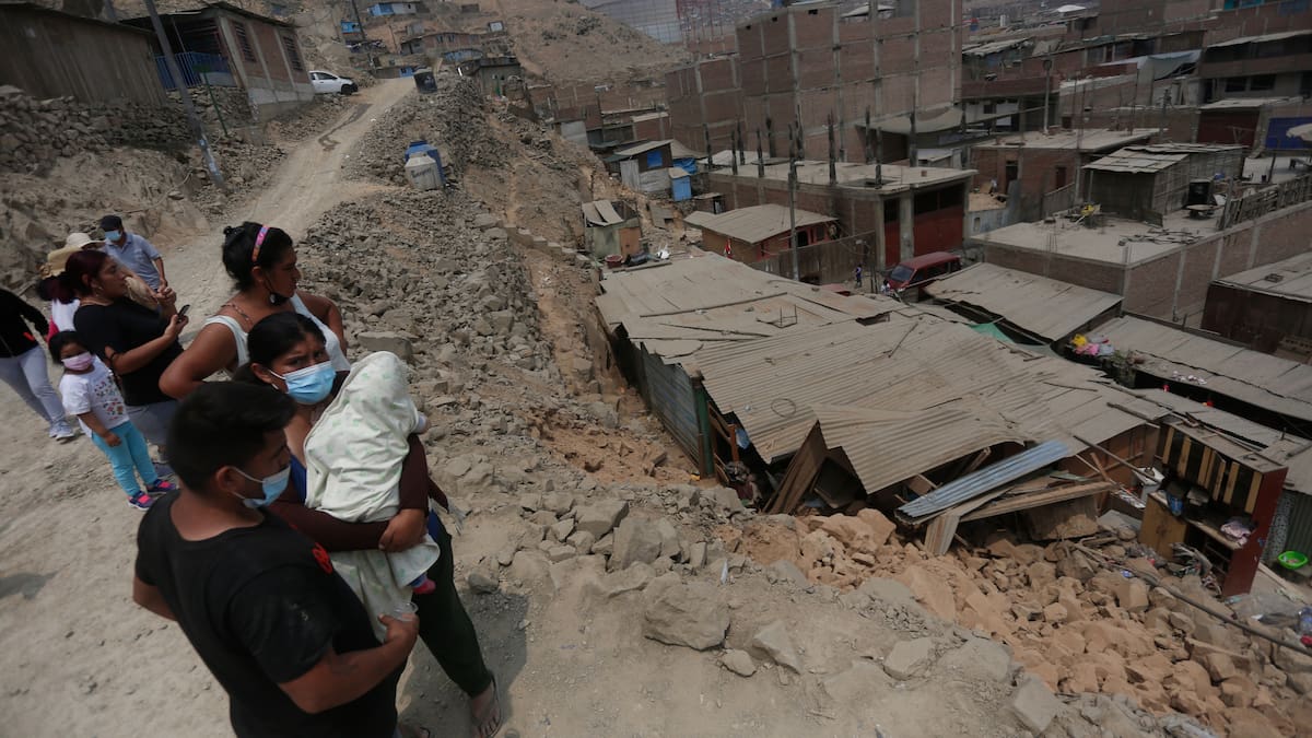 Terremoto de magnitud 7,2 en Perú deja dos personas afectadas y daños en infraestructuras