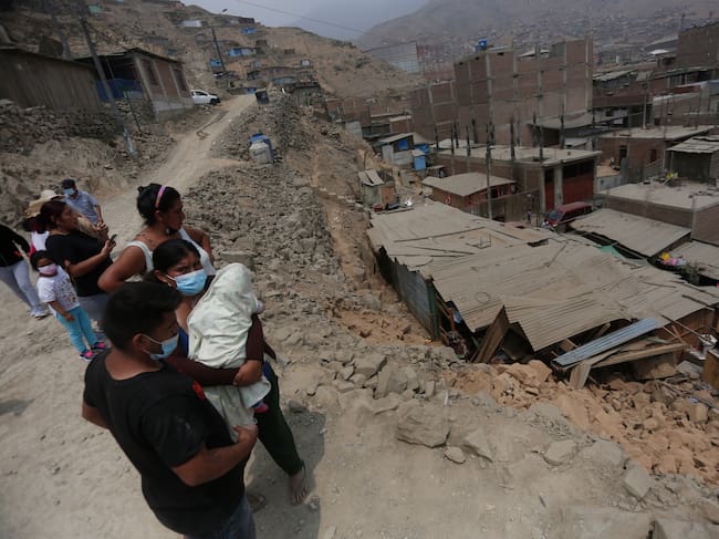 La principal afectación del sismo se concentra en la infraestructura del sur del país, las autoridades no han reportado víctimas entre los daños.
(Foto: Gian Masko/picture alliance via Getty Images)