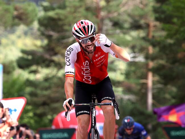 Jesús Herrada, ganador de la etapa 11 de la Vuelta a España. (Hassenstein/Getty Images)