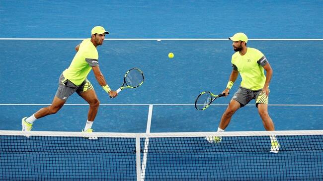 Juan Sebastián Cabal y Robert Farah. Foto: Agencia EFE