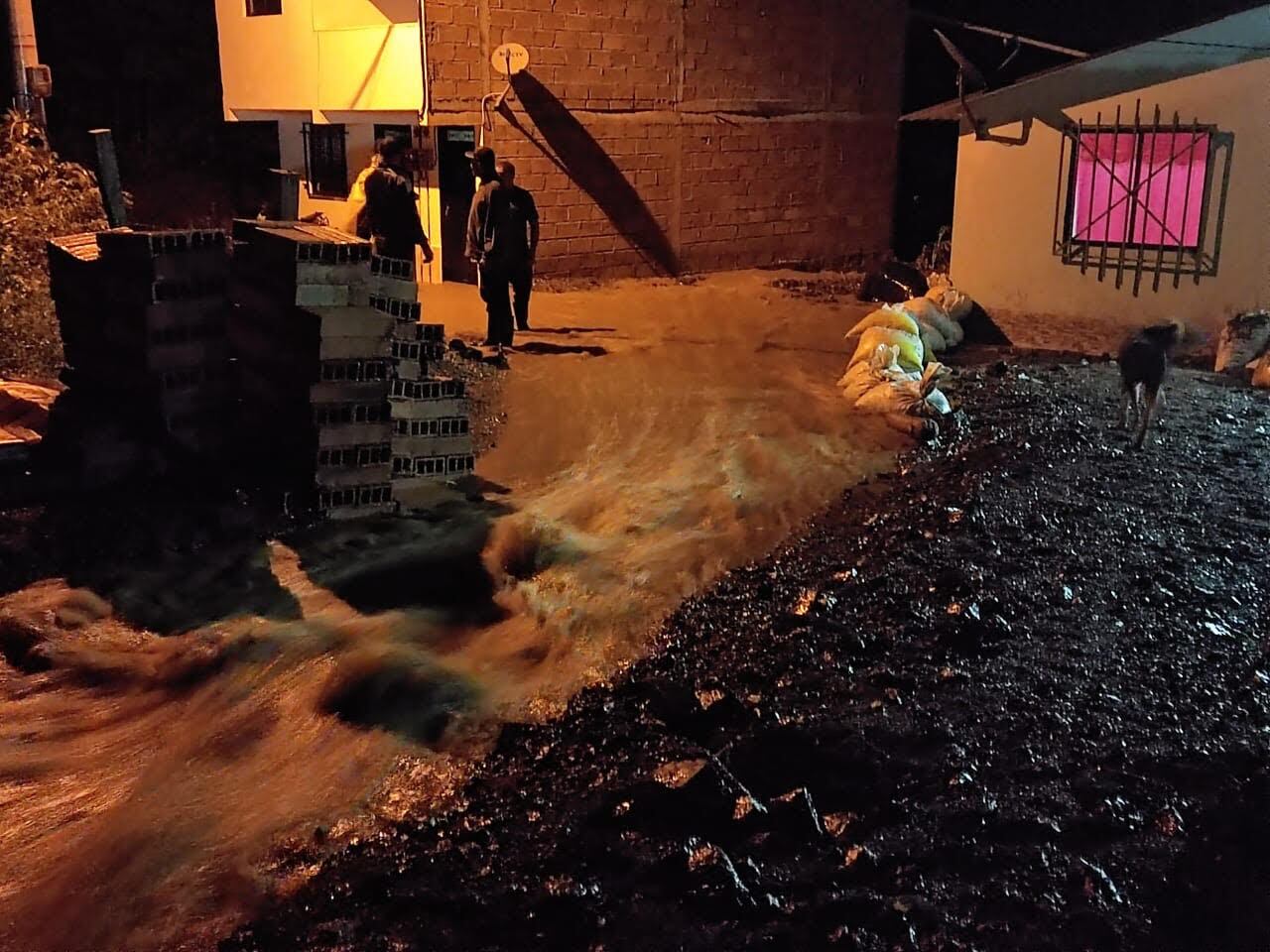 Afectaciones por las lluvias en Anzá, Antioquia. Foto: Alcaldía de Anzá.