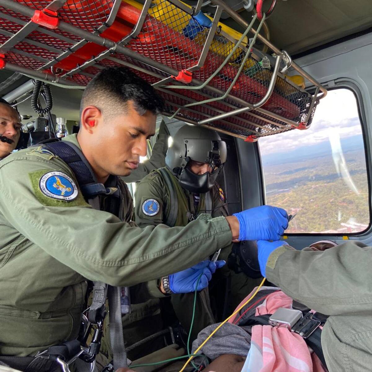 Trasladan a Medellín a herido por mina antipersona en Chocó