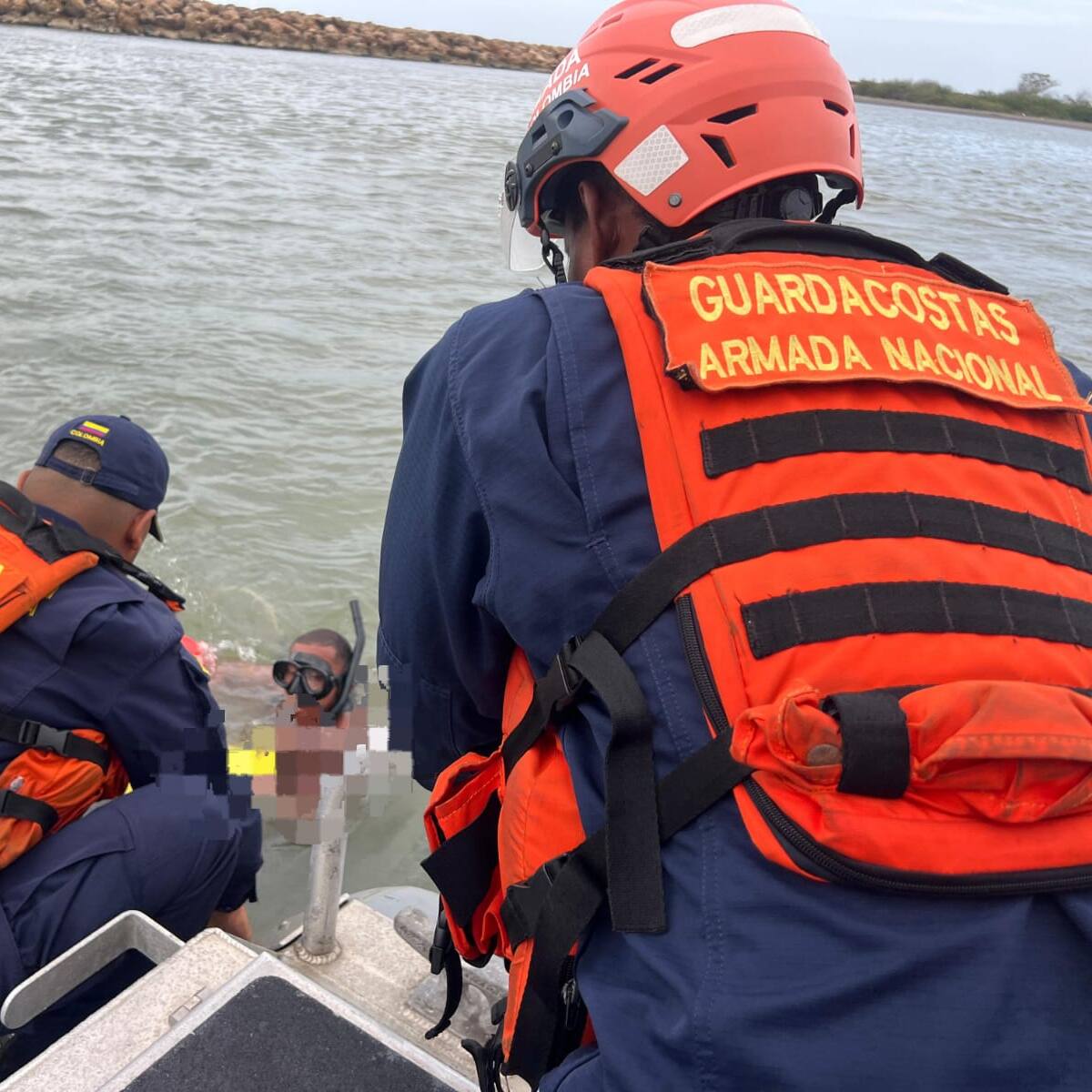 Menor de edad, al parecer ahogado, fue encontrado por guardacostas en la zona norte de Cartagena