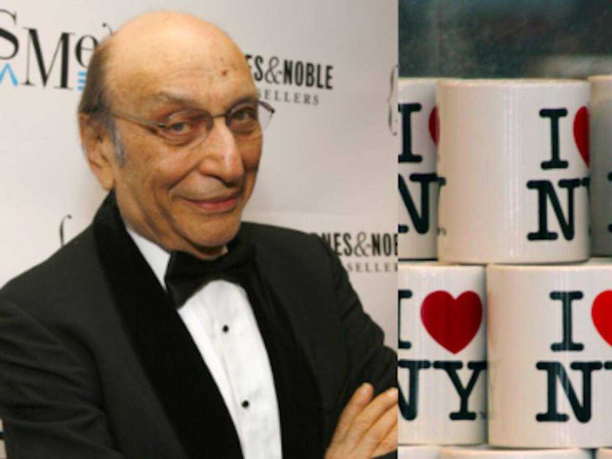 Murió Milton Glaser, el creador del emblemático 'I Love NY'