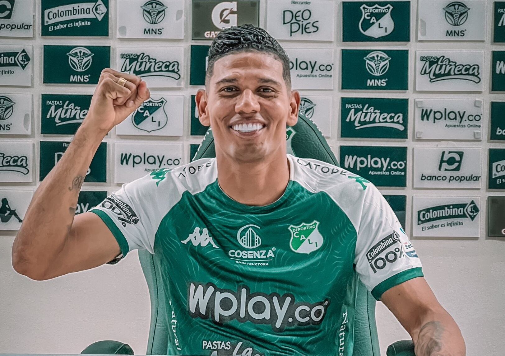 Alex Mejía llega al Deportivo Cali | Foto: Deportivo Cali (Twitter)