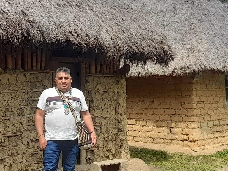 Taita Marcos López, asesinado en febrero en Nariño. Foto: Archivo