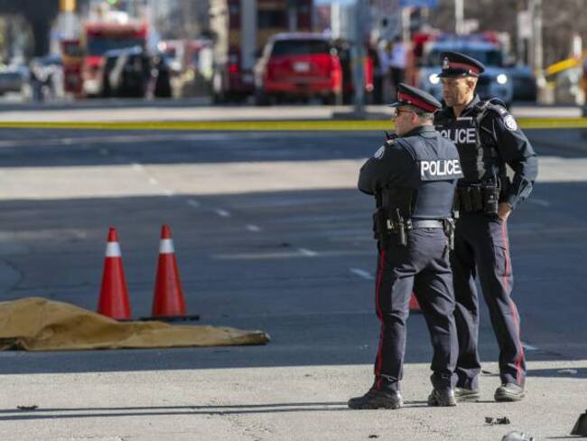 Policía de Toronto dice que arrollamiento fue deliberado