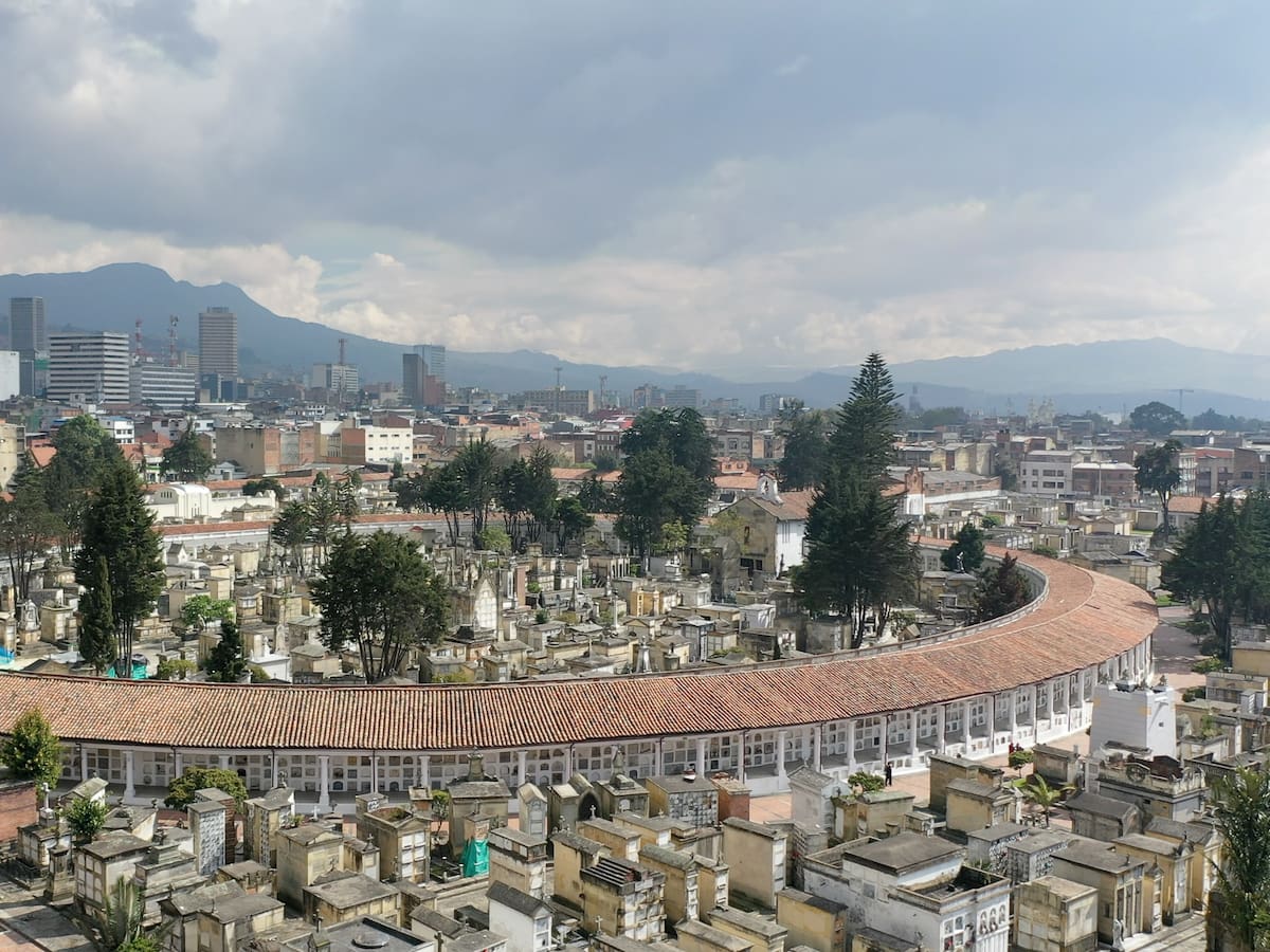 Fachada principal del Cementerio Central de Bogotá será restaurada