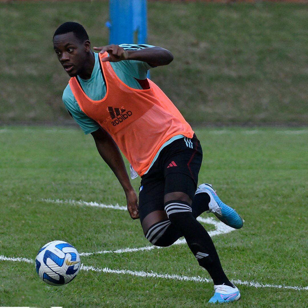 Jhon Jader Durán, delantero de la Selección Colombia Sub-20 / Twitter: @FCFSeleccionCol
