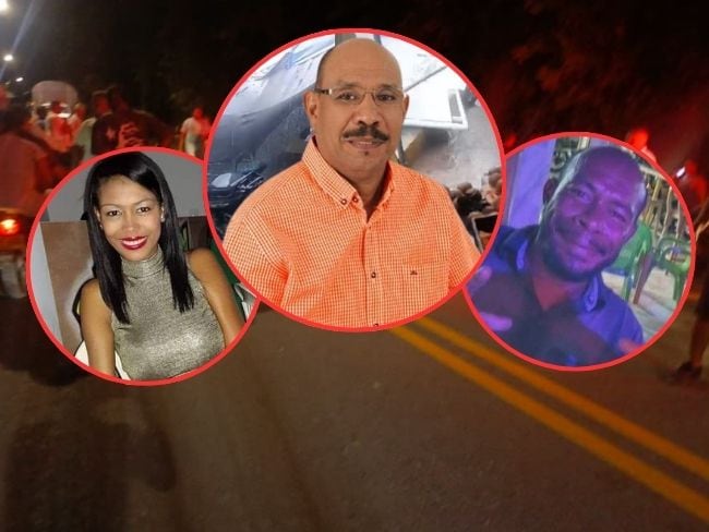 El alcalde Dennis Chicas y sus hijos Erly y Giovanni.