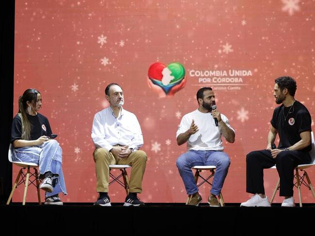 Recaudan más de $2.000 millones en ‘Donatón’ que busca ayudar a familias damnificadas en Córdoba. Foto: prensa Gobernación de Córdoba.