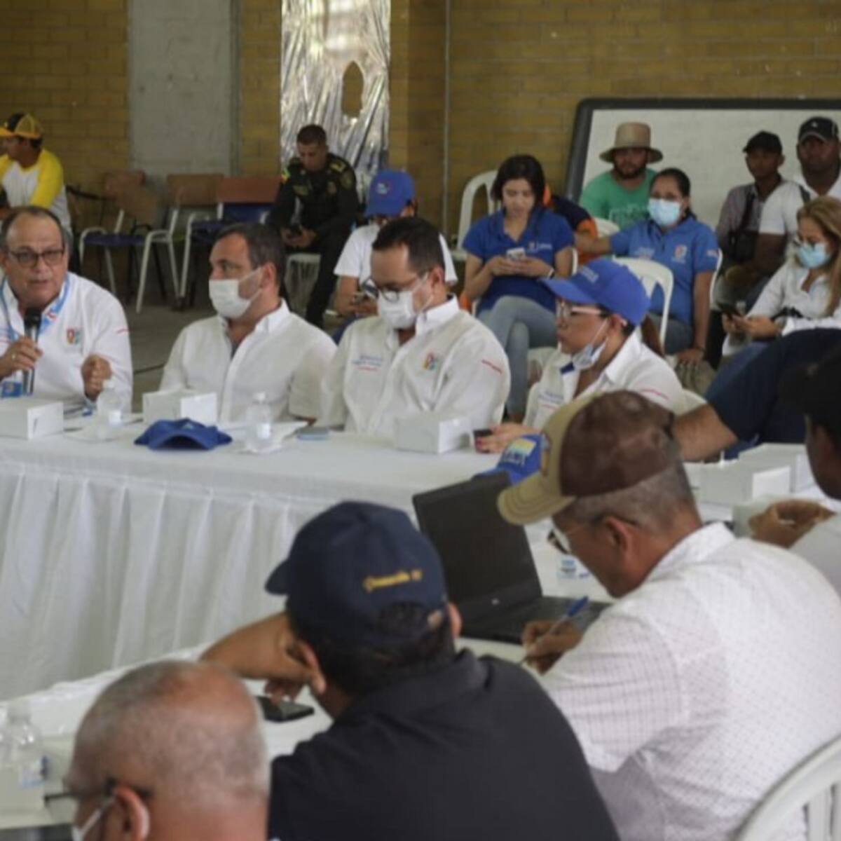Consejo de Gestión del Riesgo en sesión permanente por nivel del Dique