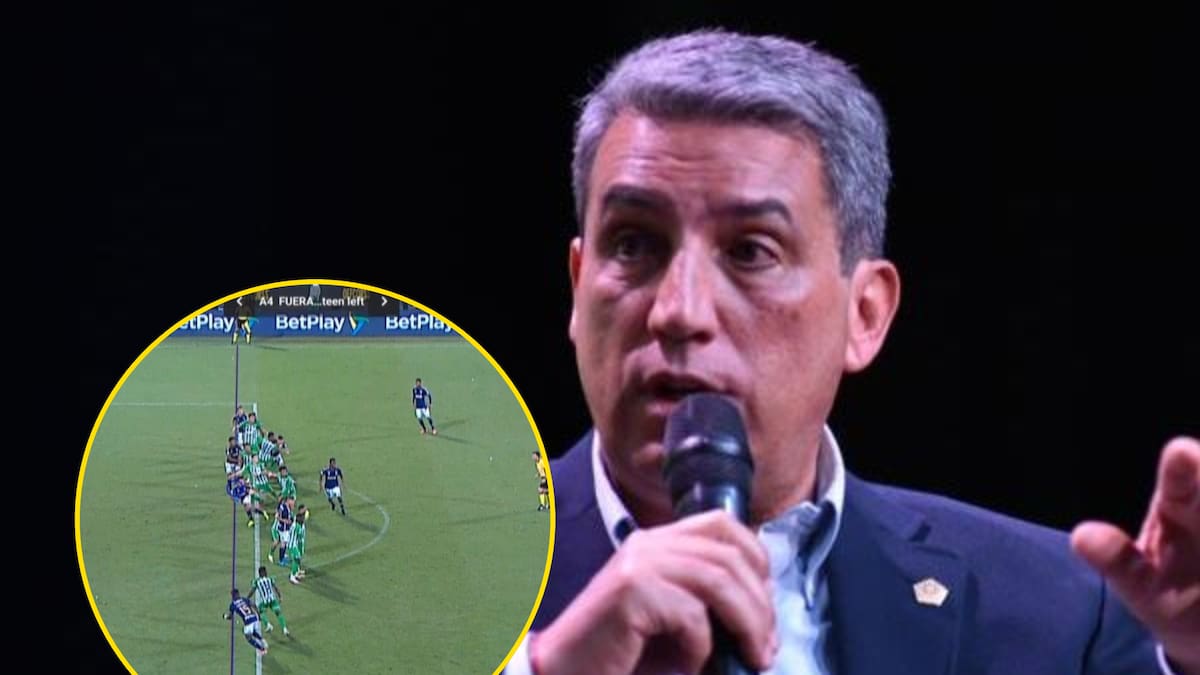 Seguro hay explicación: Fernando Jaramillo tras polémica del VAR en Nacional-Millonarios