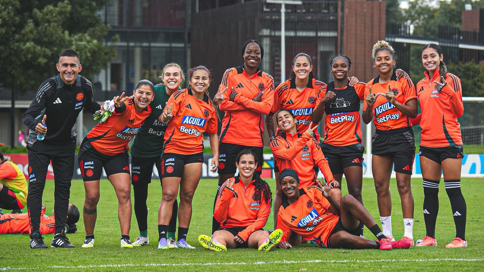 La Selección Colombia femenina en su preparación para la Conmebol Copa América / Twitter: @FCFSeleccioncol.