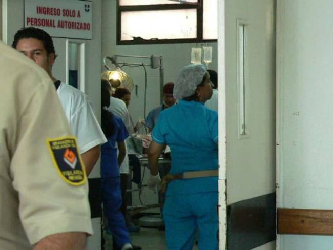 Tres uniformados heridos por asonada contra la estación de Policía en Aranzazu, Caldas