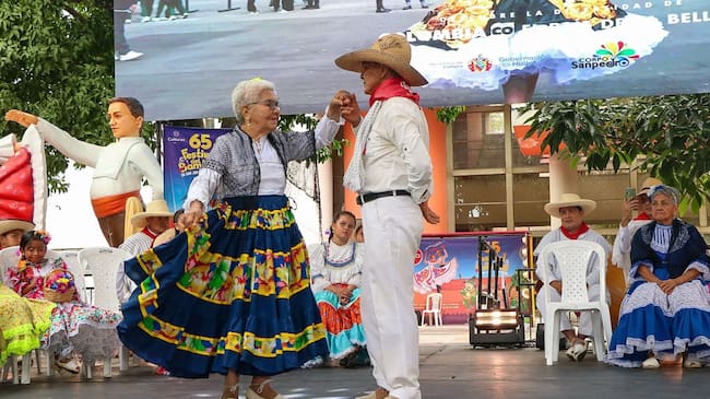 Encuentro Departamental de Pasillo y Rumba Campesina. Foto Redes Sociales CorpoSanPedro