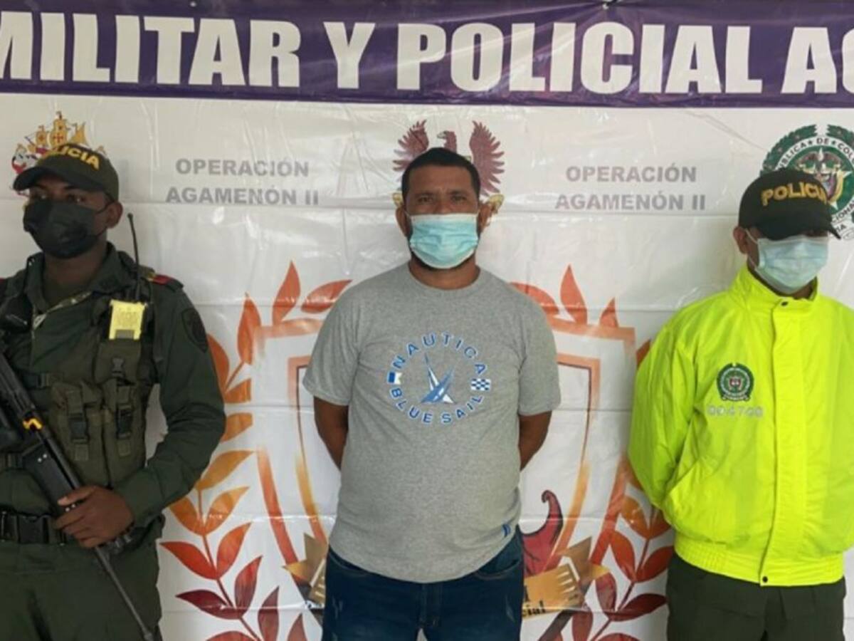 Cárcel para presunto sicario y cabecilla del Clan del Golfo en Bolívar