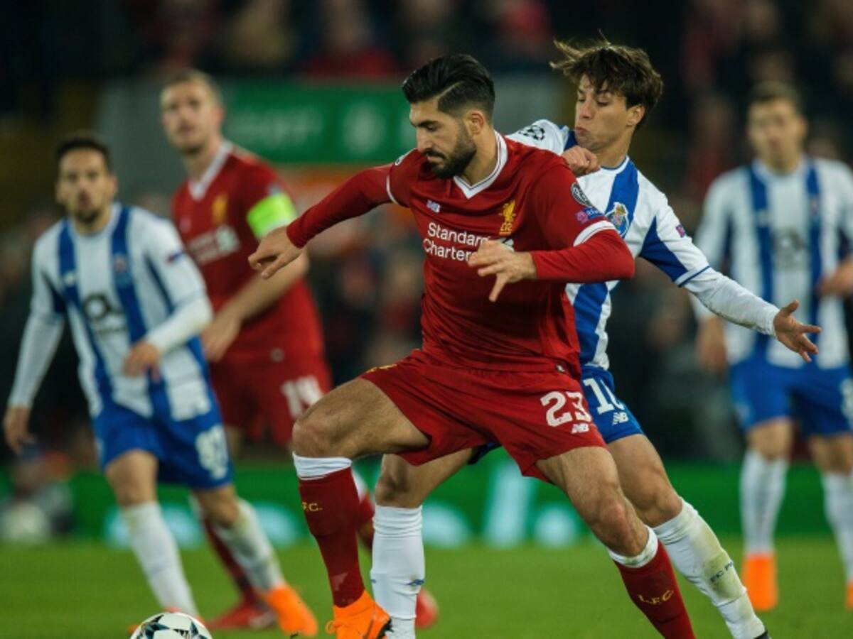 Liverpool elimina al Porto y se instala en los cuartos de final