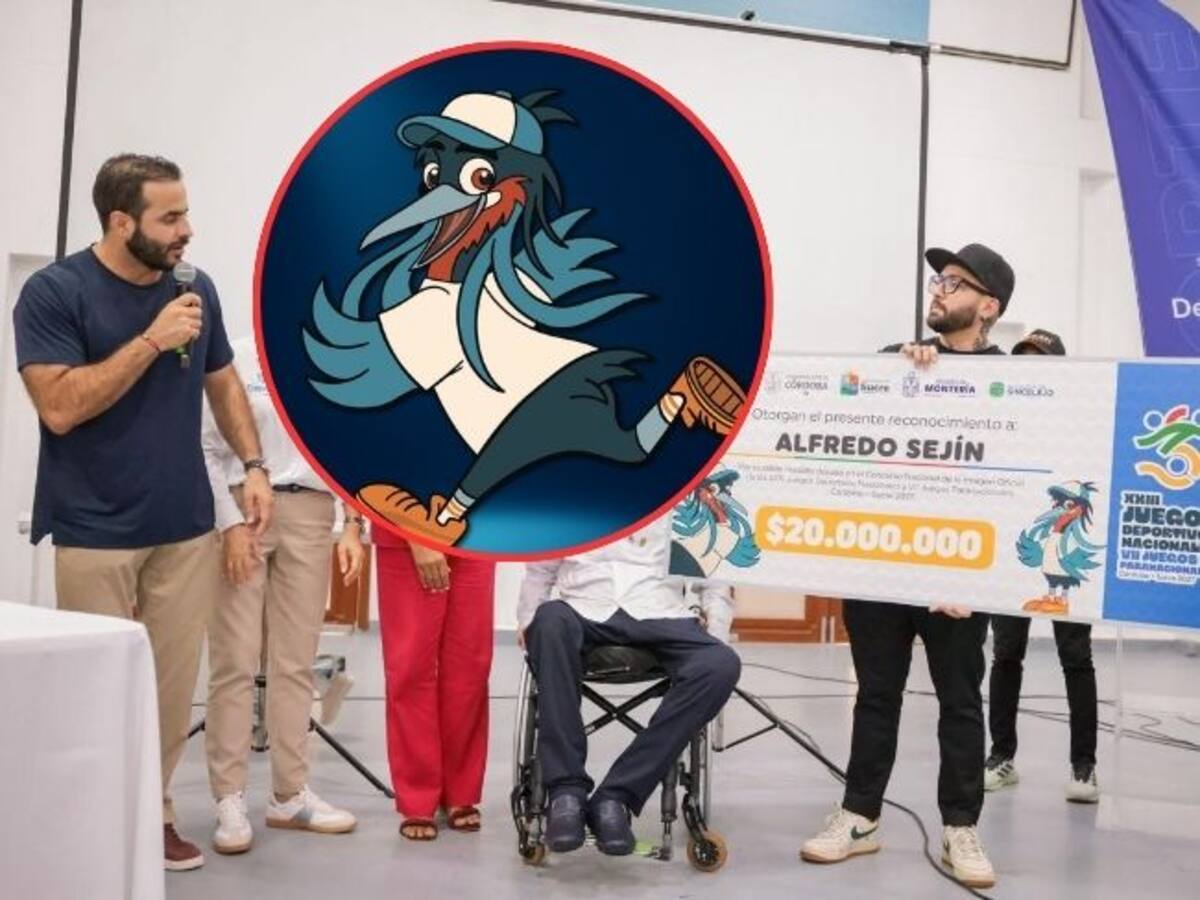 Naki, la garza Agami, es la mascota oficial de los Juegos Nacionales Córdoba-Sucre 2027
