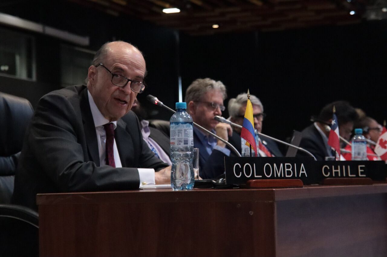 Canciller Álvaro Leyva Durán (Cortesía: Cancillería)