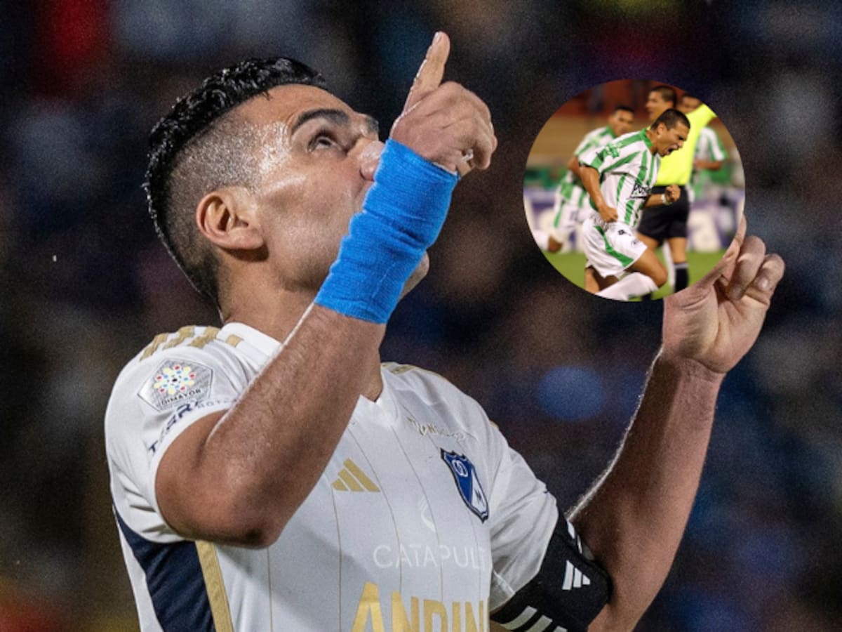 Víctor Hugo Aristizábal y su mensaje a Falcao tras romper su récord: “Sos el mejor”