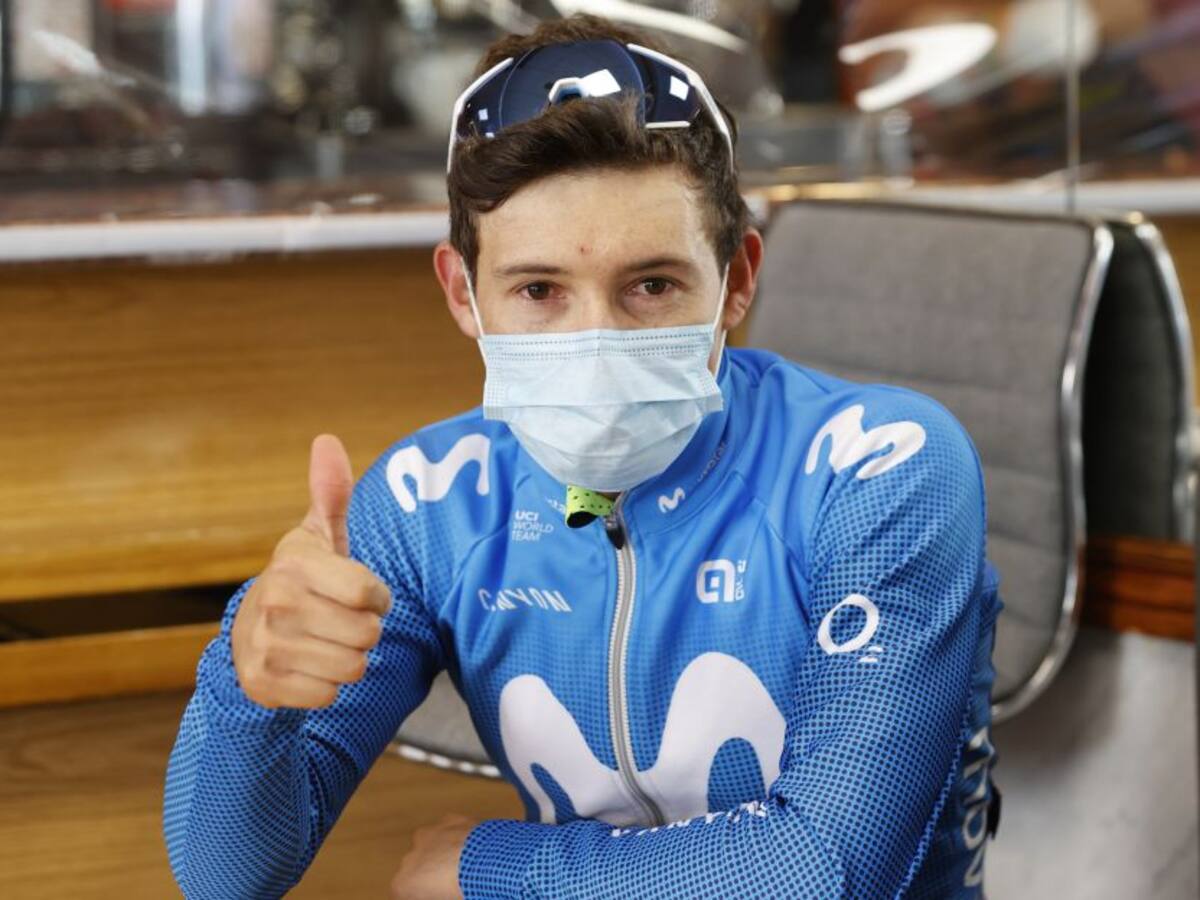 'Supermán' cumplió con su primer entrenamiento con el Movistar en España