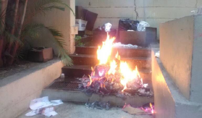 Más de dos mil tarjetones fueron incinerados en zona rural del municipio de Teorama