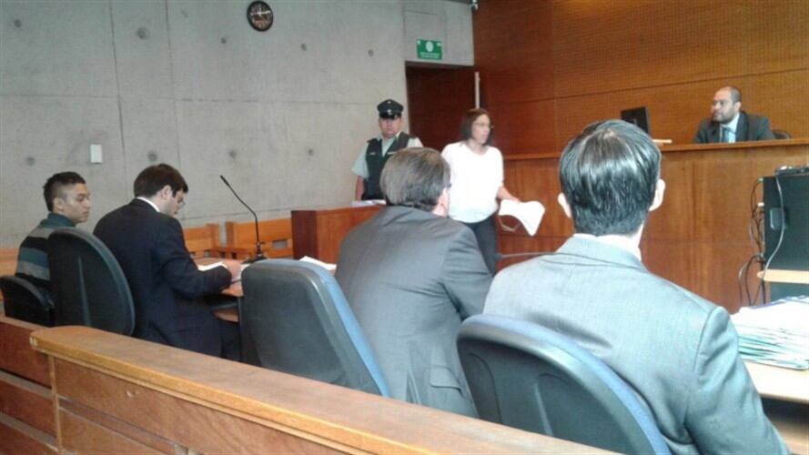 Audiencia de imputación de cargos contra pareja de colombiana asesinada. Foto: @FRCentroNorte / Twitter