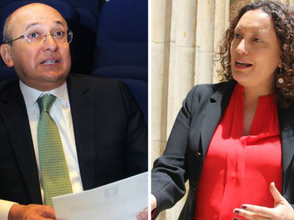 En audio y video pelea entre fiscal y Angelica Lozano