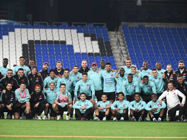 Selección Colombia en entrenamiento en el estadio Munsu en Ulsan, Corea del Sur / Foto: FCF