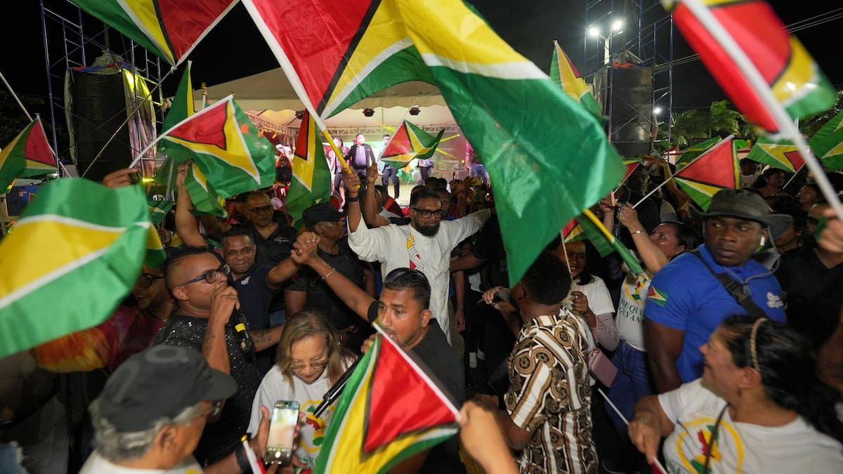 Guyana elige presidente en medio de tensiones con Venezuela