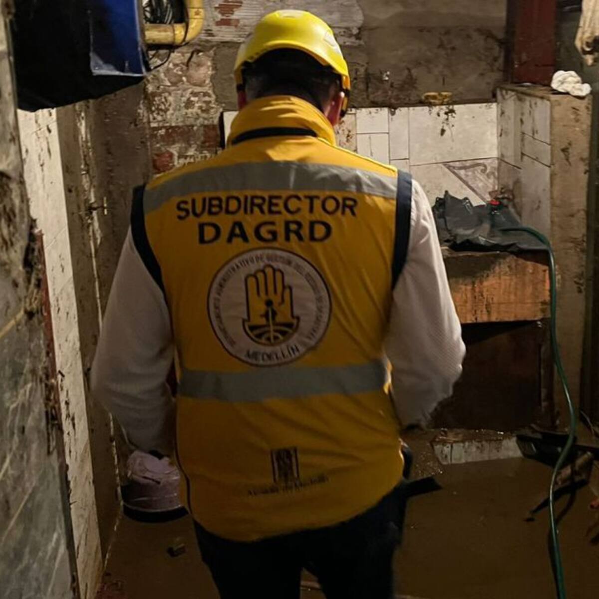 Siete familias perdieron todos sus enseres por inundaciones en Medellín