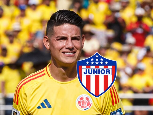 James Rodríguez y el Junior de Barranquilla / Getty Images