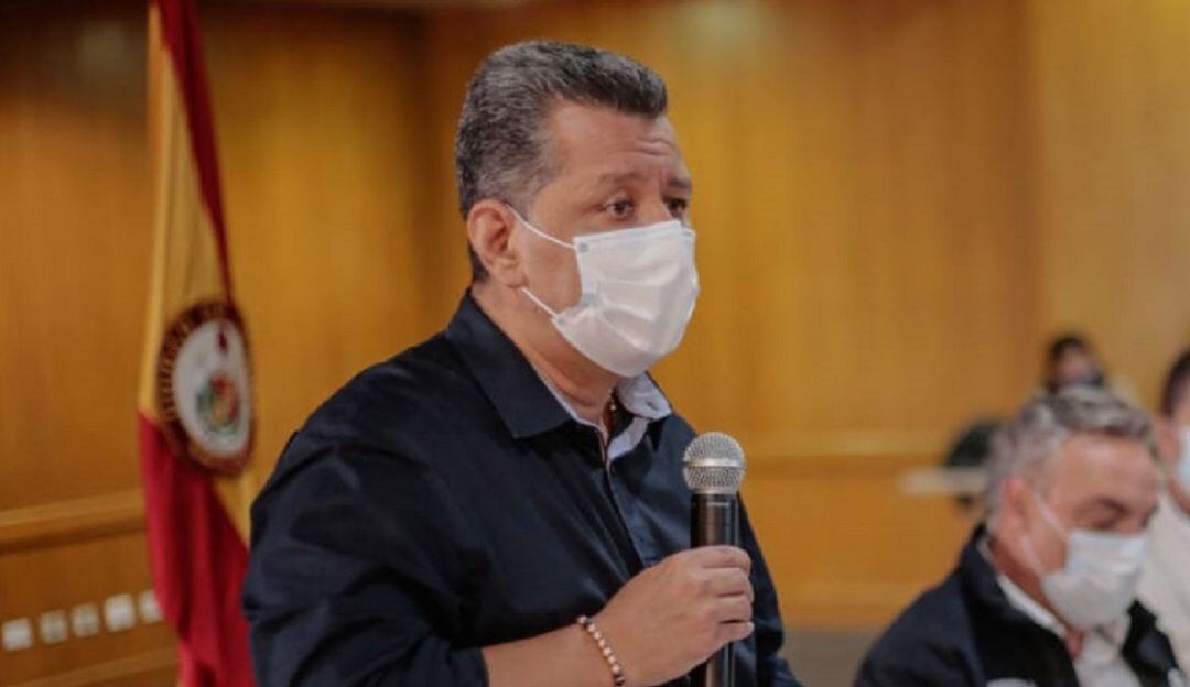 El gobernador del Tolima, Ricardo Orozco. 